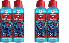 Old Spice Aluminum Free Body Spray for Men, Krakengard, 5.1 Oz (Pack of 4)