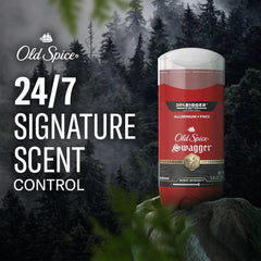 Old Spice Aluminum Free Deodorant for Men, 24/7 Odor Protection, 24/7 Freshness & Lasting Scent, Swagger with Cedarwood Scent, 3.8 oz