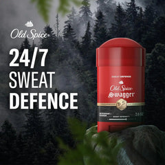 Old Spice Sweat Defense Antiperspirant & Deodorant for Men, 24/7 Ultimate Sweat Protection, Long Lasting Scent, Soft Solid, Swagger with Cedarwood Scent, 2.6 oz (Pack of 2)