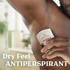 Old Spice Dry Feel Antiperspirant Deodorant - Men, Long Lasting Freshness, 24/7 Sweat & Odor Protection, Gentle on Skin - Skin Conditioners, Orchard - Apple & Hops Water Scent, 2.6 Ounce (Pack of 12)