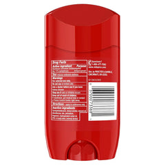 Old Spice Red Collection Captain Scent Invisible Solid Anti-Perspirant and Deodorant for Men 2.6 Oz. (Pack of 2)