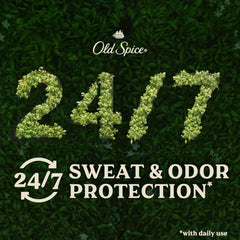 Old Spice Antiperspirant & Deodorant for Men, 24/7 Sweat & Odor Protection, 24/7 Freshness with Long Lasting Scent, Gentle on Skin, Dry Feel, Alpine with Hemp Oil Scent, 2.6 oz (Pack of 3)